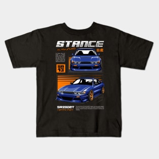 Nissan Silvia SR13 Stance Kids T-Shirt